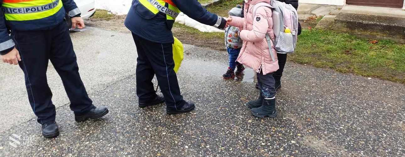 Soproni rendőrök váltották valóra Gréta álmát