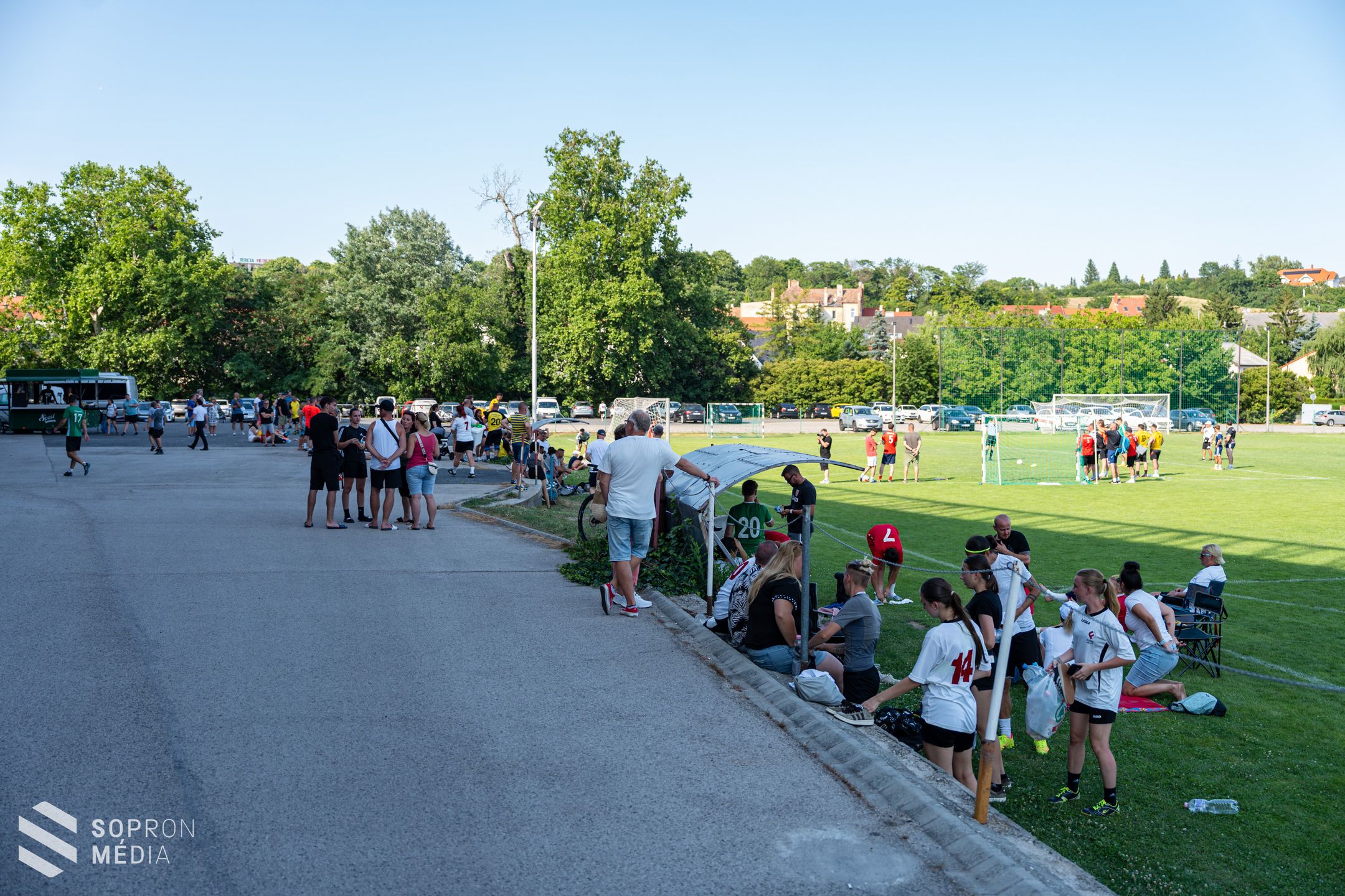 Kispályás Labdarúgó Torna  a városi stadionban