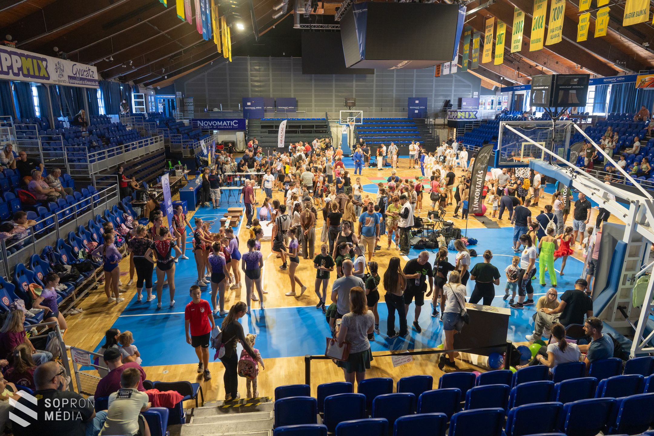 Több mint harminc sportág mutatkozott be a IX. Sportolj Sopron! családi napon
