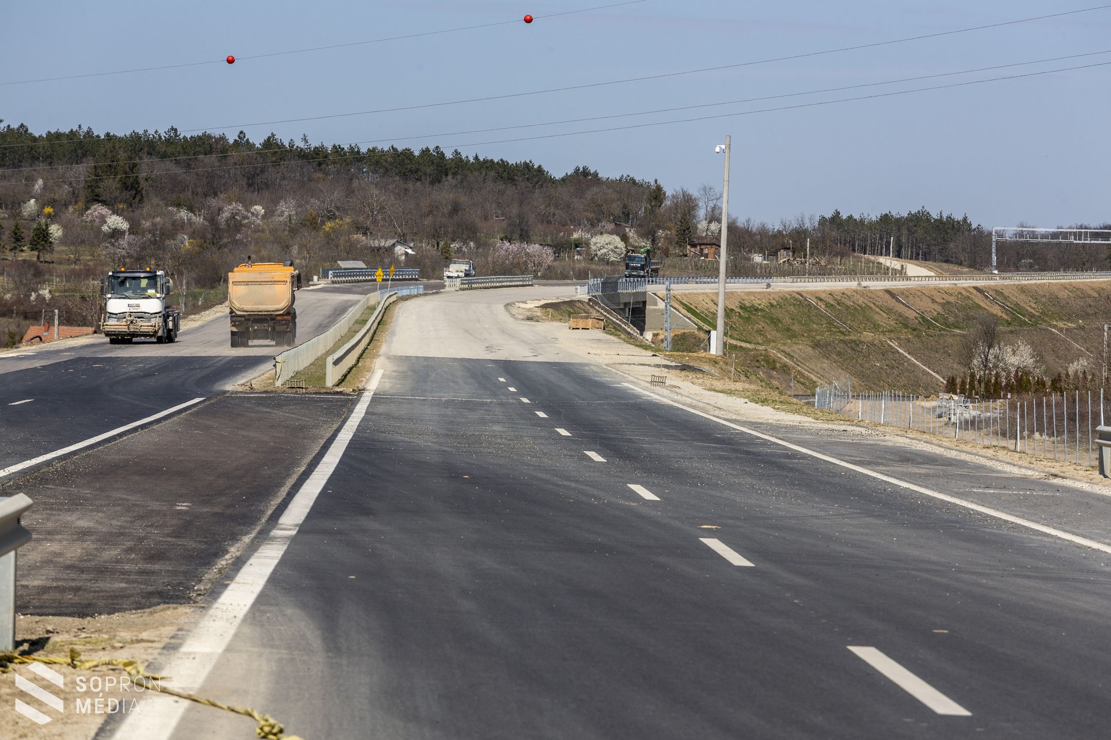 Idén nyáron átadják az M85-ös út második soproni szakaszát