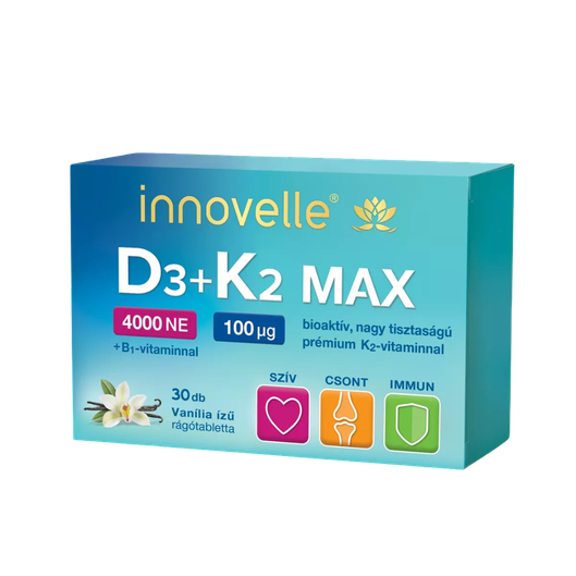 Innovelle D3+K2 Max 4000NE rágótabletta (30x)