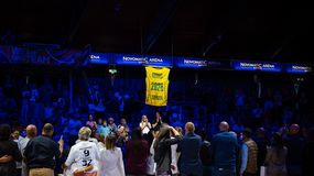 Ünnepélyesen búcsúztatták Jelena Brookst a Sopron Basket szezonnyitóján