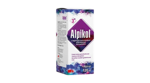 Alpikol gyógynövény cink szirup málna (120ml) termék kép