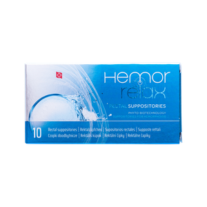Hemorrelax végbélkúp (10x) termék kép