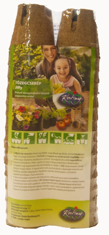 K-Jiffy tőzegcs.kerek 30db 6cm termék képe
