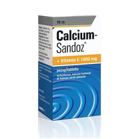 Calcium-Sandoz + Vitamin C 1000mg pezsgőtabletta (10x)