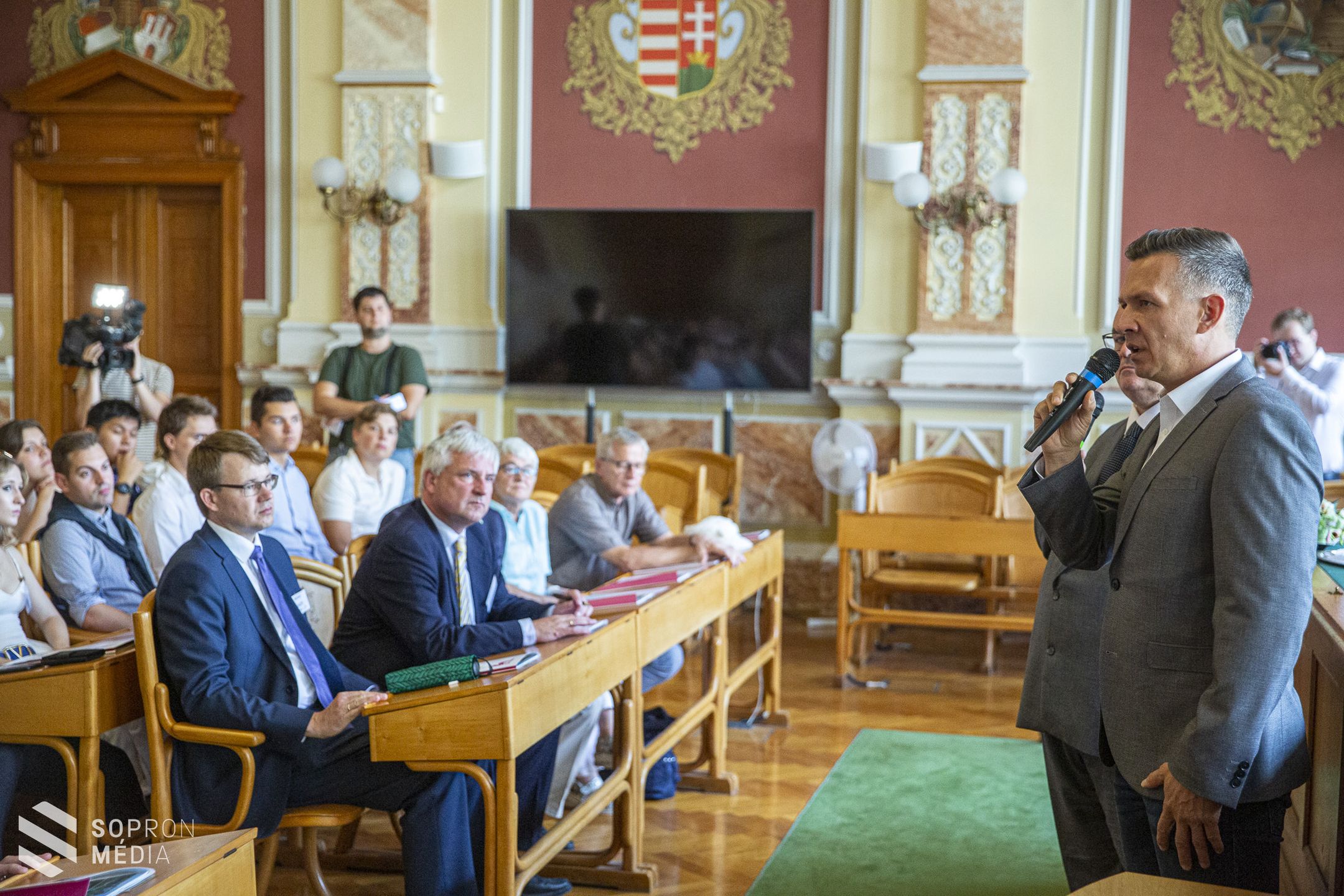 Fiatalok látogattak Sopronba, hogy a Páneurópai Piknikről tudjanak meg többet