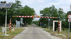 Megújul az út a sopronpusztai határátkelő osztrák oldalán