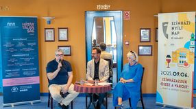 Megtartották a színházi nyílt nap és gálaest sajtótájékoztatóját