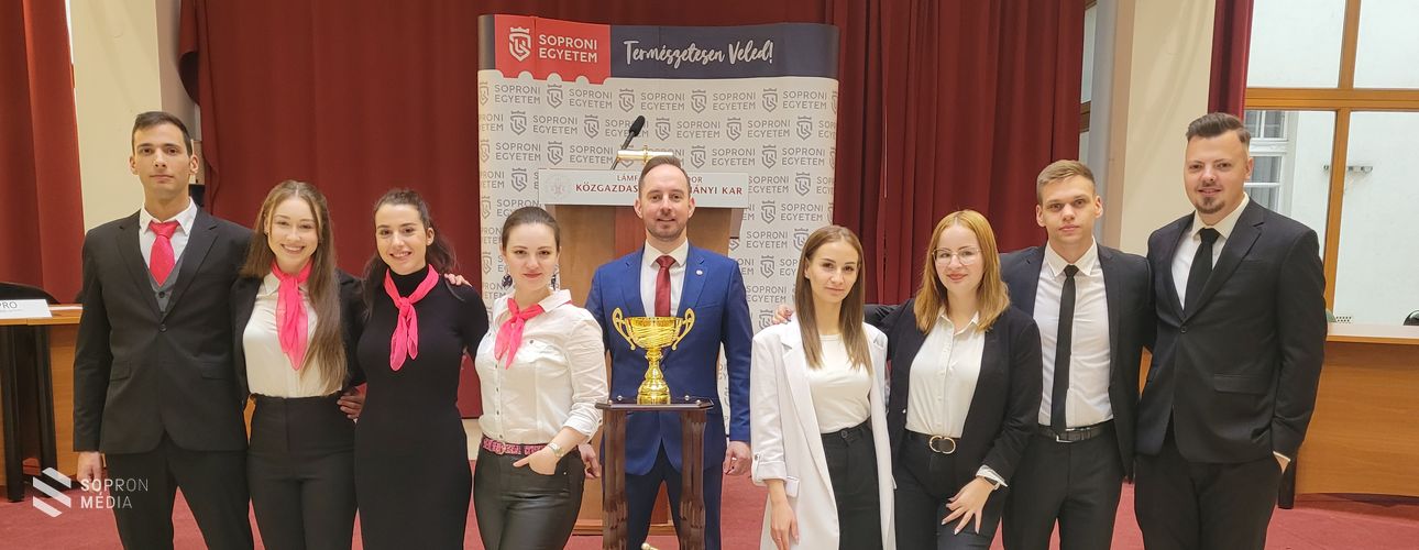 Szakmai vitaversenyt tartottak a soproni közgazdászhallgatók