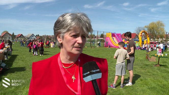 Dobos Tiborné, a Harkai Karitász csoport vezetője