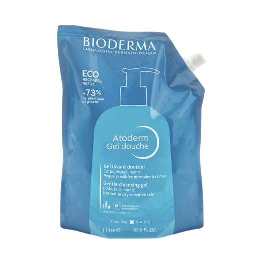 Atoderm tusfürdő utántöltő ÖKO BIODERMA (1000ml)