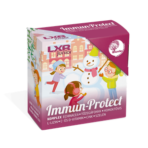 LXR Junior Immun-Protect Komplex rágót. eper-szede (60x) termék kép