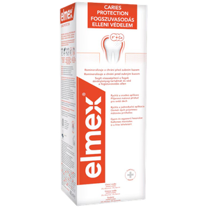 Elmex szájvíz fogszuvasodás ellen (400ml) termék kép
