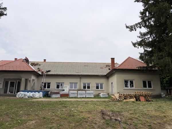 Esztergályhorváti művelődési ház felújítás kép