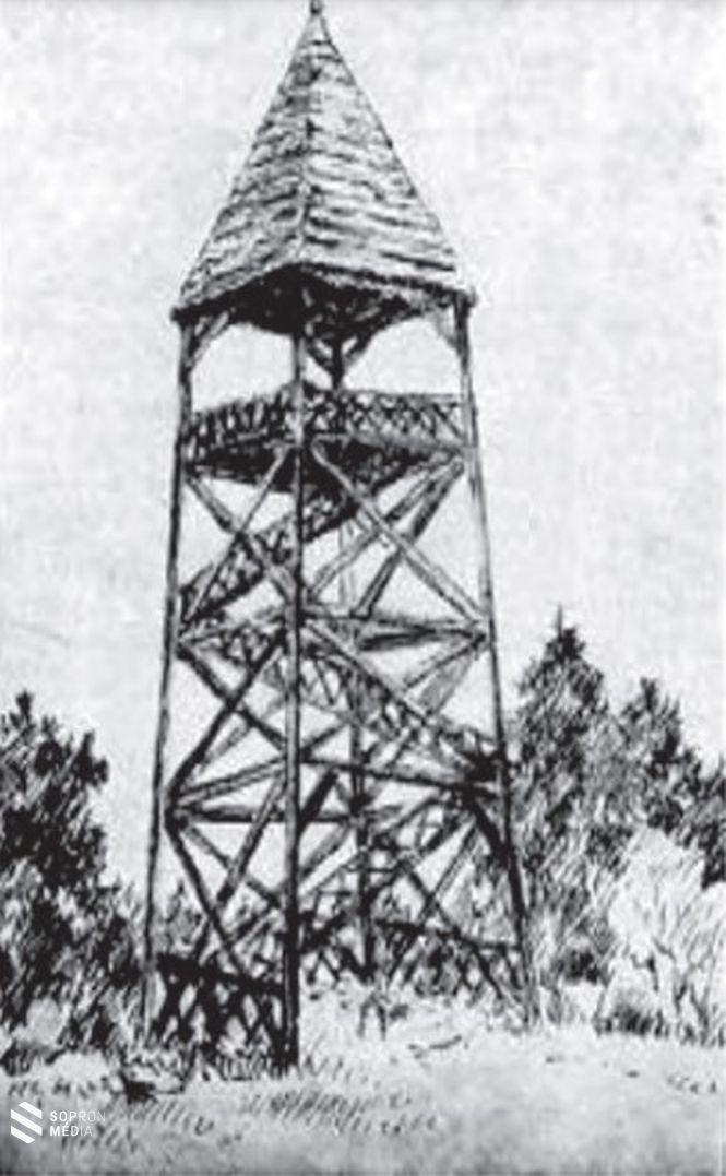 A Gloriette a Sörházdombon (1900)