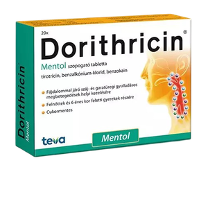 Dorithricin szopogató tabletta (20x) termék kép