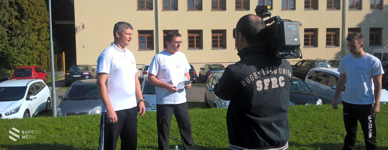A Soproni Tankerületi Központ munkatársai is csatlakoztak az Európai Diáksport Naphoz  
