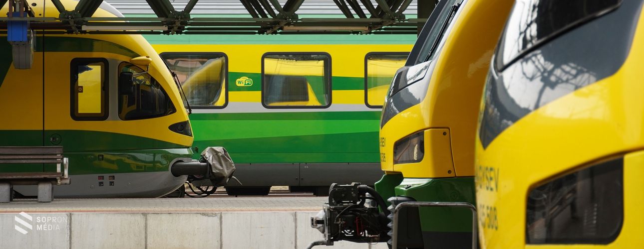 Vágányzári menetrend a Sopron – Győr vasútvonalon