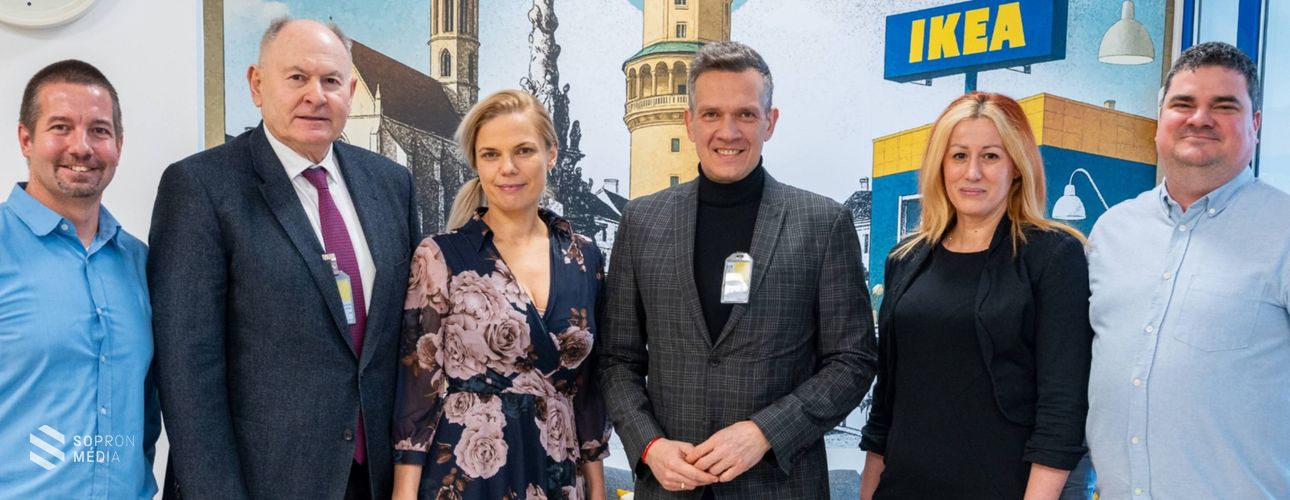 Sopron polgármestere egyeztetett egy stratégiai fontosságú helyi vállalatnál