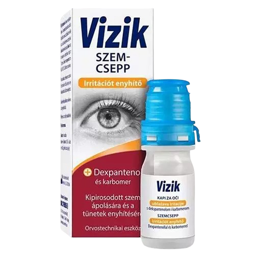Vizik szemcsepp irritált szemre (10ml)