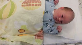 Levente Sopron első új évi babája