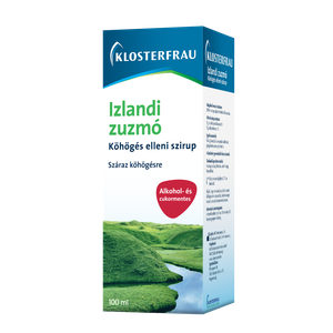Klosterfrau Izlandi zuzmó szirup köhögés ellen (100ml) termék kép