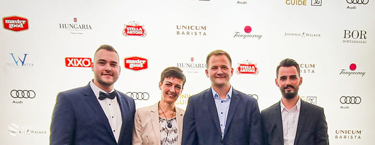 Az Erhardt Éttermet is díjazták az Audi-Dining Guide Év Étterme Gálán