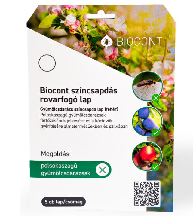 Biocont A/5 gyümölcsdarázs  színcsapda FEHÉR termék képe