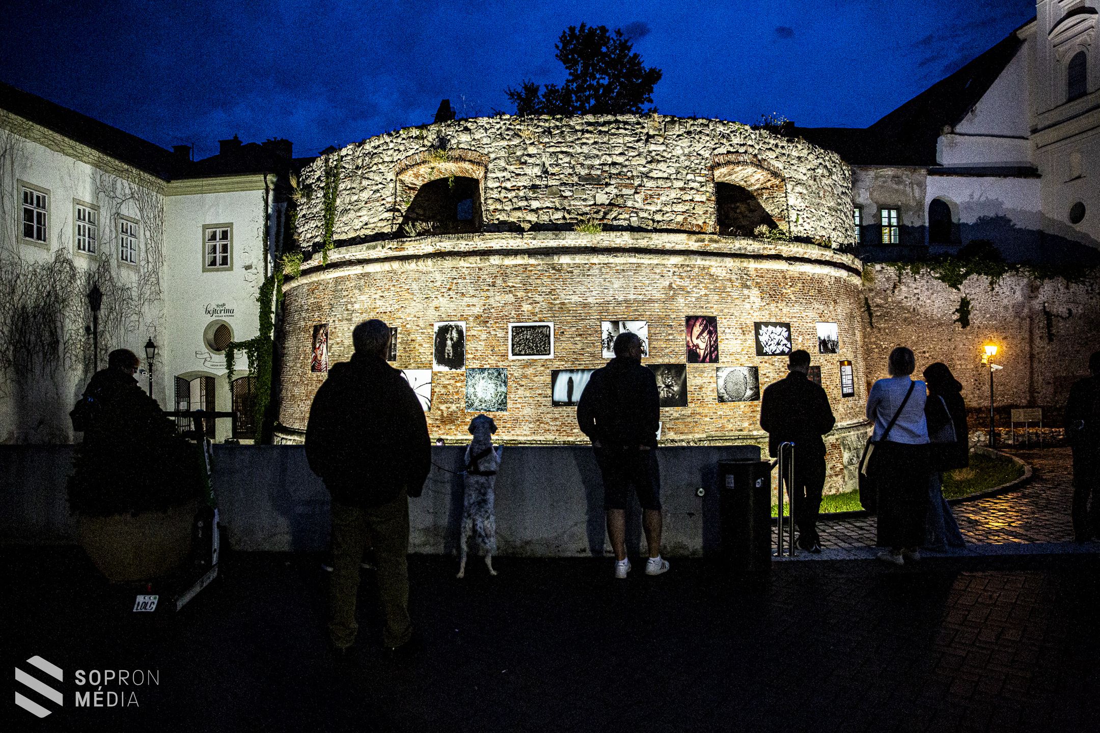KÁOSZ címmel nyílt kiállítás a Rondella bástyagödörben