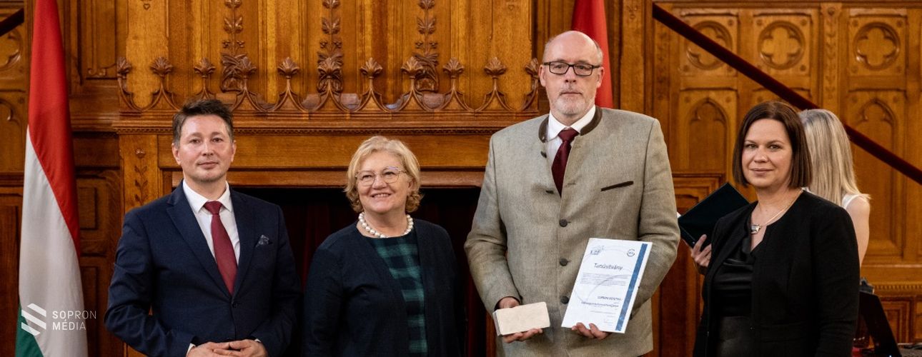 A Soproni Egyetem elnyerte az „Első magyar karbonpozitív egyetem 2023” díjat