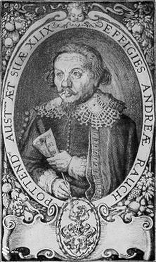 Rauch András (1592–1656) soproni zeneszerző 49 éves korában 