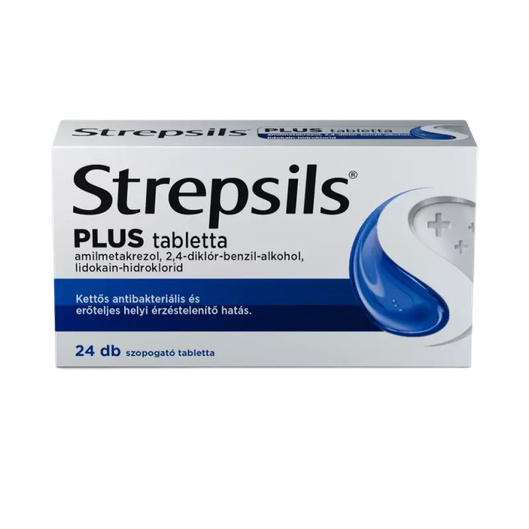 Strepsils Plus tabletta (24x)