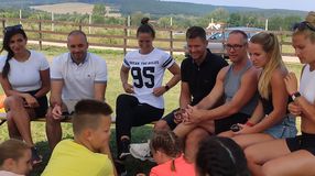 Gyermektábor Harkán – az Exatlon szereplői látogattak térségünkbe