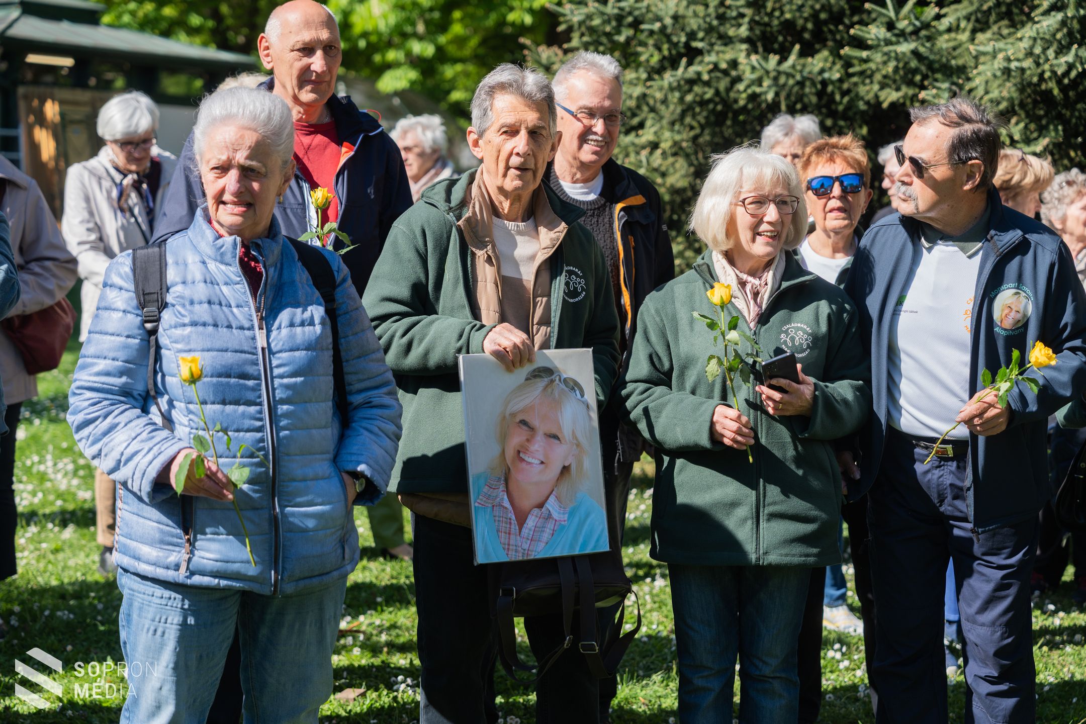 Emlékfát ültettek Monspart Sarolta tájfutó világbajnok tiszteletére