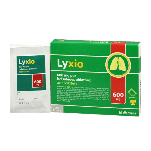 Lyxio 600 mg por belsőleges oldathoz (10x)