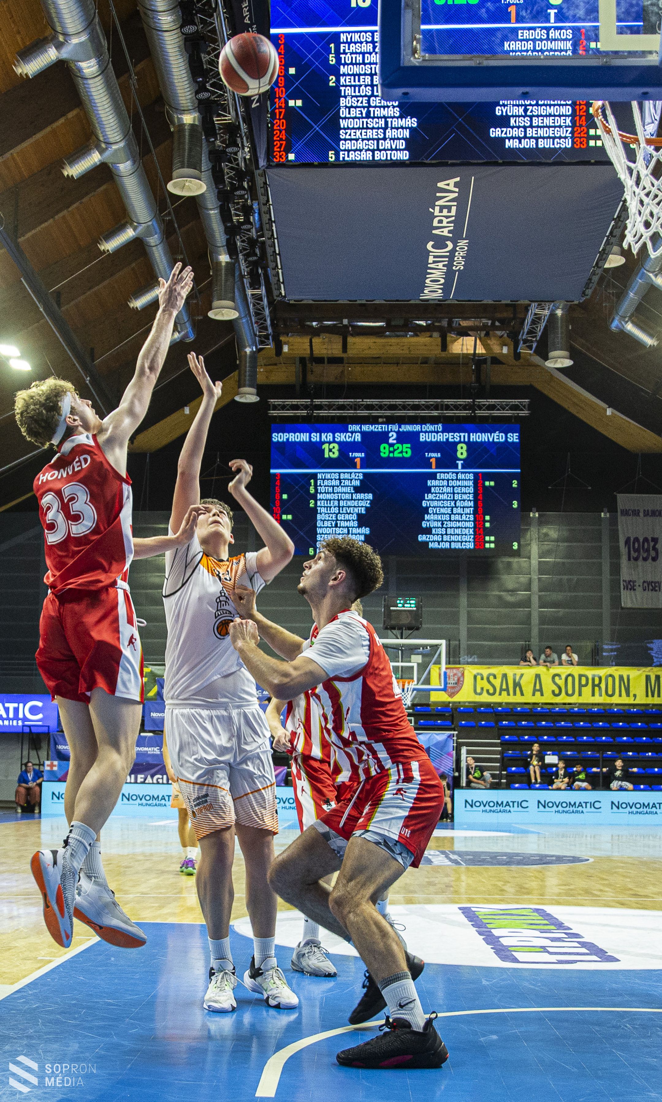 Junior bajnok a Soproni Sportiskola Kosárlabda Akadémia csapata!