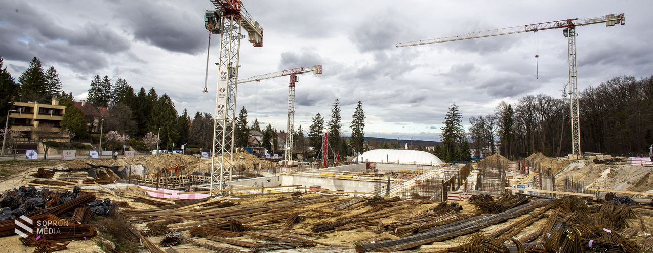 Új városi uszoda - ütemterv szerint halad a beruházás