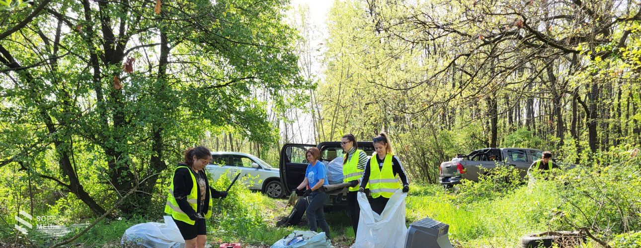 Tavaszi nagytakarítás az Iván és Röjtökmuzsaj környéki erdőkben