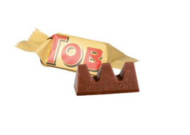 TOBLERONE Mini egyedi papírgyűrűben