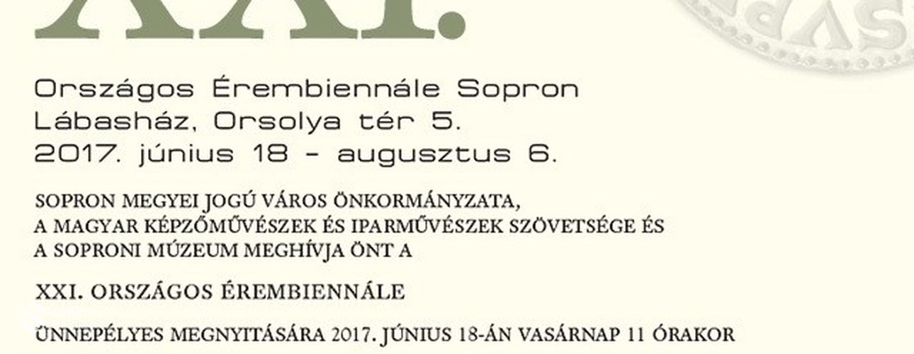 XXI. Érembiennálé a Lábasházban