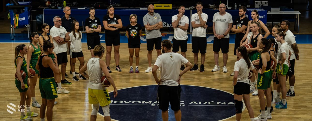 Megkezdte felkészülését a nemzetközi kupa nélküli szezonra a Sopron Basket