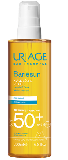 Uriage Bariésun spray SPF50+ száraz olaj (200ml)