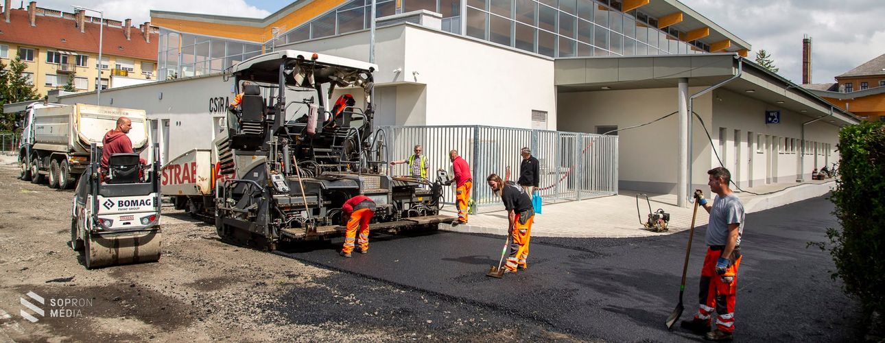 Városszerte folytatódnak az útfelújítások