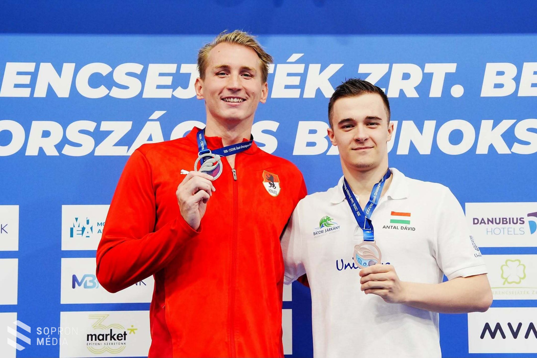 Milák Kristóf két számban is aranyérmes lett a soproni úszó ob ötödik napján