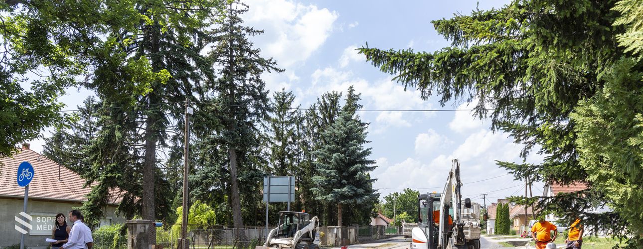 Felújítják a Zsira-Locsmánd közötti útszakaszt