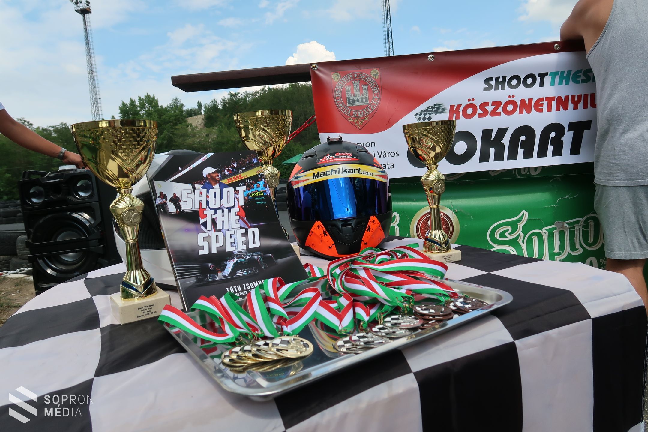 Köszönetnyilvánító gokart versenyt rendeztek Sopronban