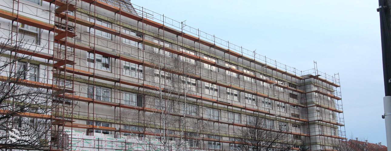 Megújul a kollégium Sopronban
