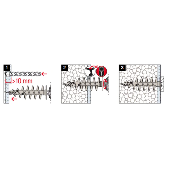 DŰBEL POLISZTIROL 4,5-6,0 MM  TORX-40