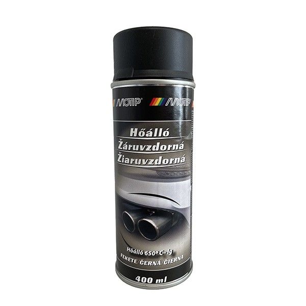 HŐÁLLÓ FEKETE SPRAY 650°C-IG 400 ML